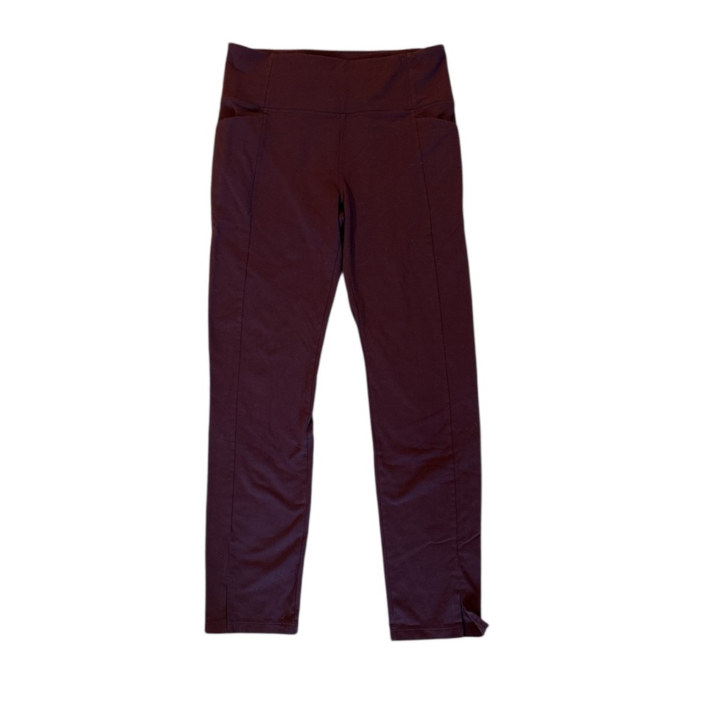 Athleta Deep Purple Maroon Active Leggings Women’s M